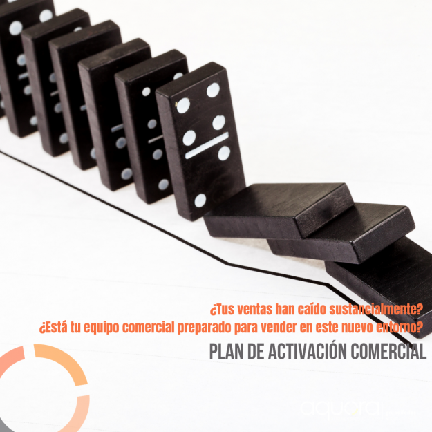Banner sobre el plan de activación comercial de Aquora
