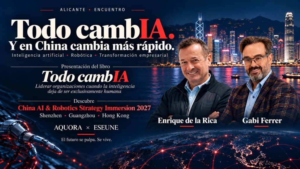 Todo cambIA. Y en China cambia más rápido.